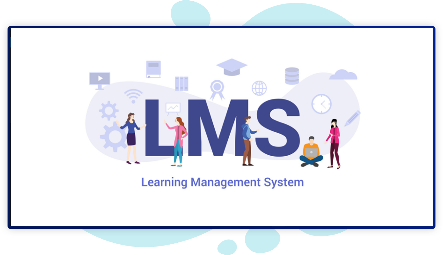 E-learning LMS course portal