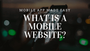 What Is A Mobile Website